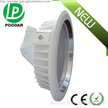 round led ceiling lamp recessed white color